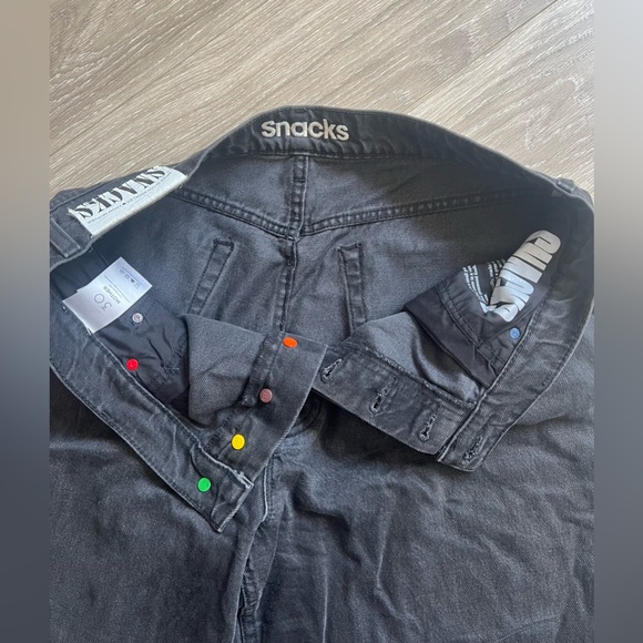 SNACKS by MOTHER wide legged denim - Picture 2 of 3